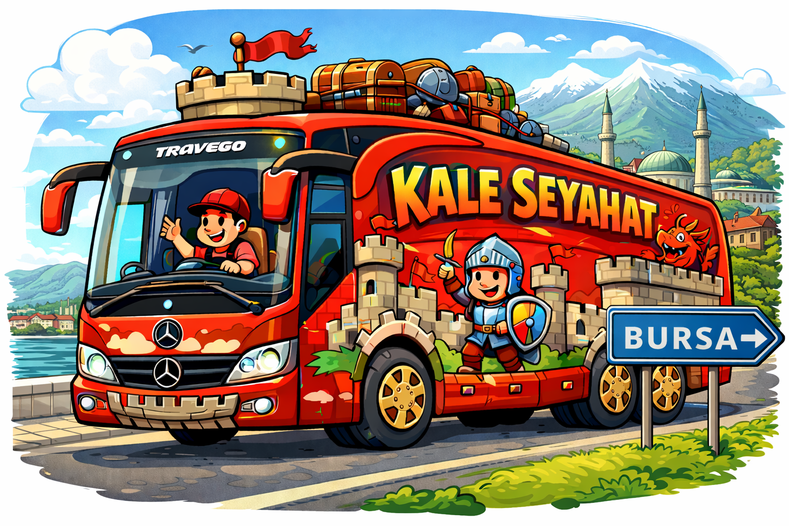 İstanbul  Bursa Otobüs Bileti Kale Seyahat