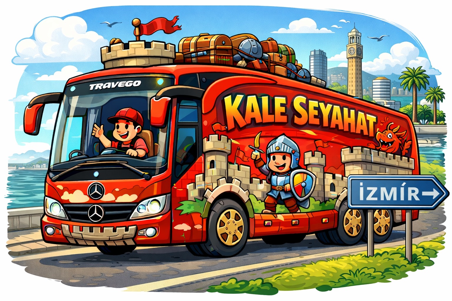 İstanbul İzmir Otobüs Bileti Kale Seyahat